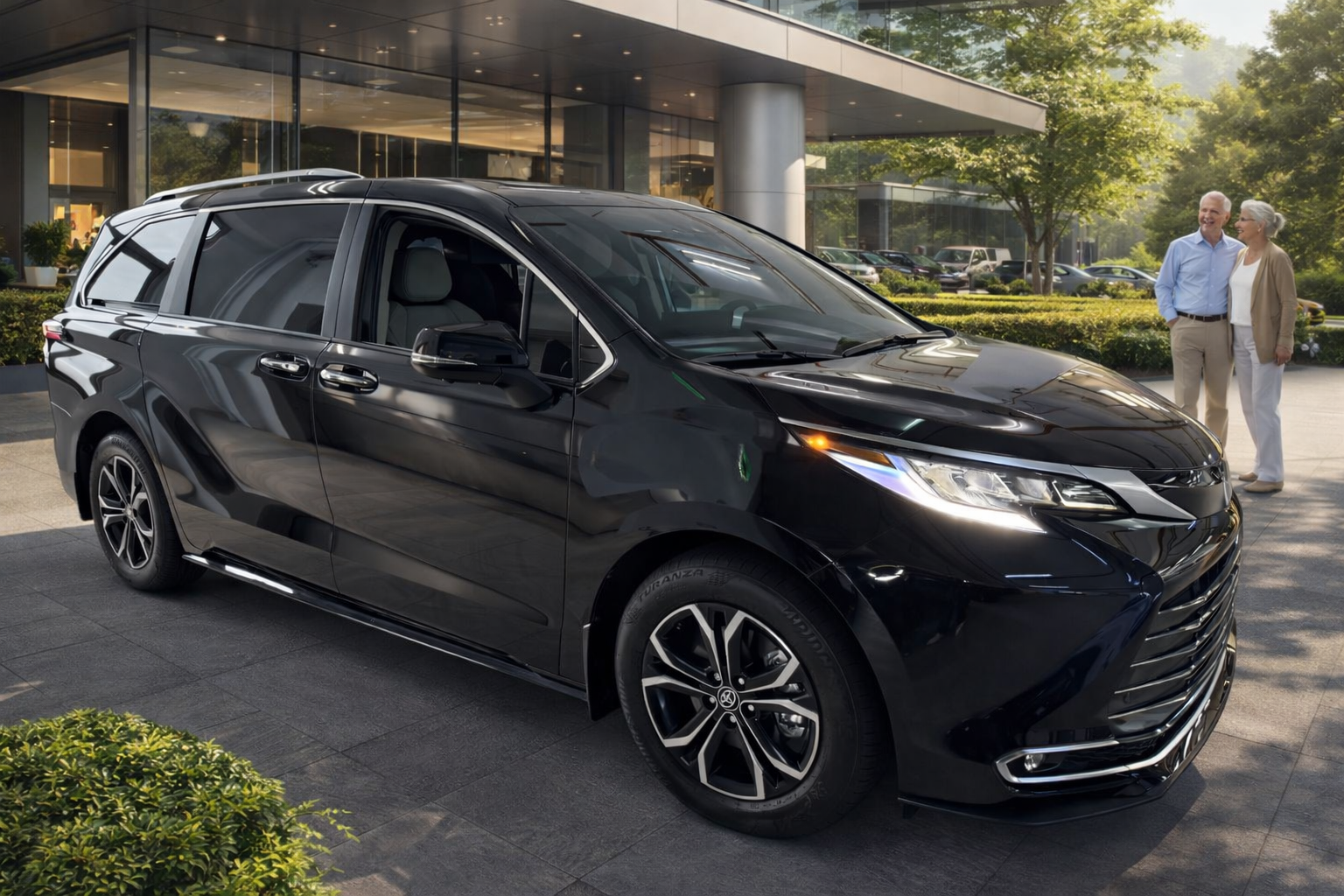Toyota Sienna Platinum black 1