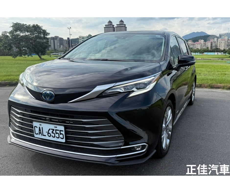 💥2021年 TOYOTA #SIENNA 鉑金版 2.5L 油電混合 尊爵黑|7人座 💥