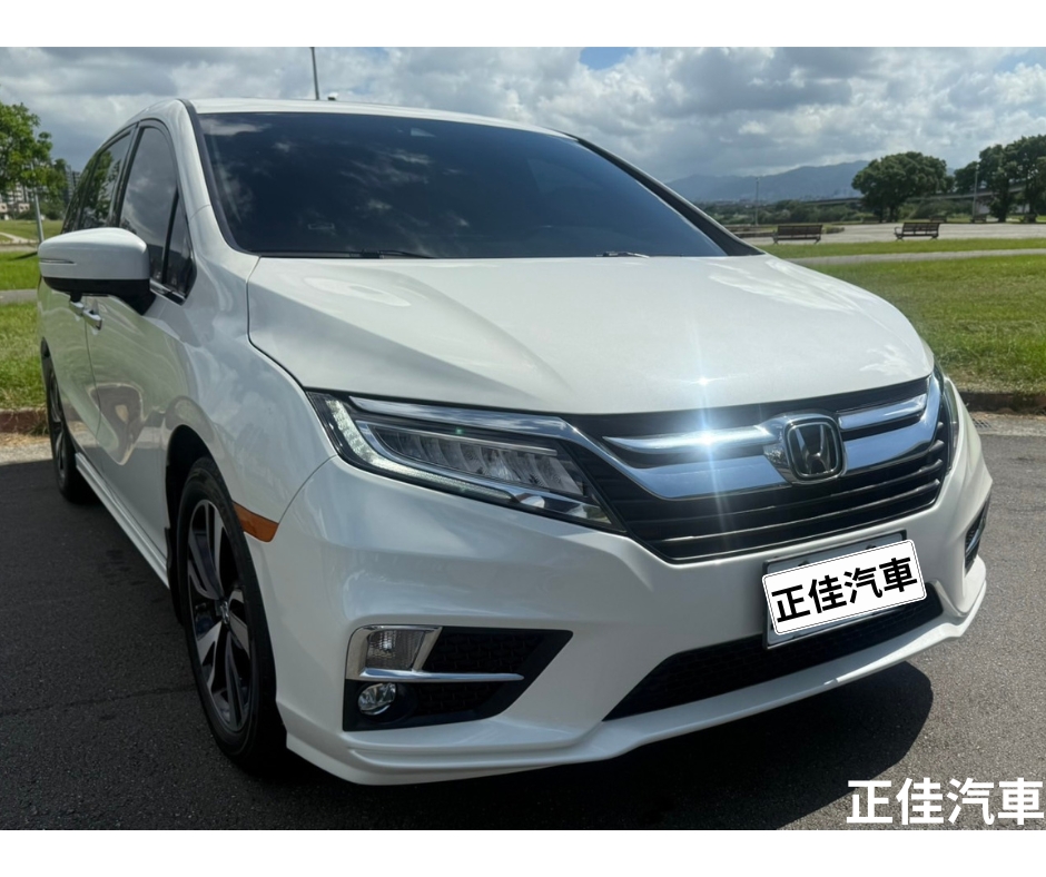 🔥2018型式 Honda #Odyssey Touring 頂級白色3.5L🔥